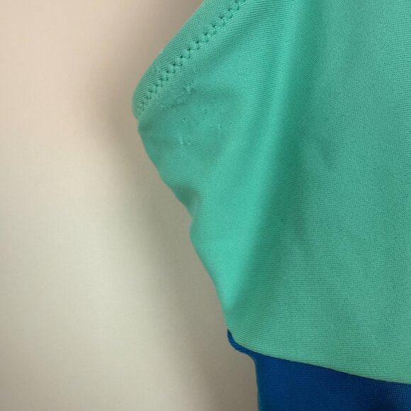 Old Navy Women's Color Block One Shoulder One Piece Swimsuit, Size M - Picture 5 of 7